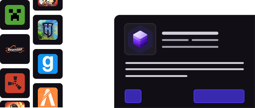 RaveNodes one-click game server installers